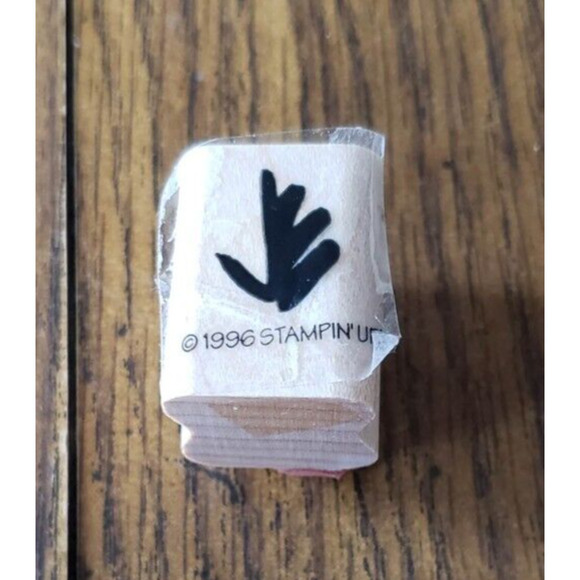 Lot of 5 Stampin Up! Various Inked Shapes Rubber Stamps - Picture 11 of 16